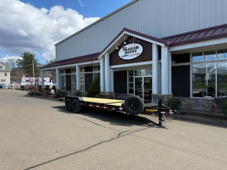 New CAM Superline 7' x 22' Beast Split Tilt Trailer 22K