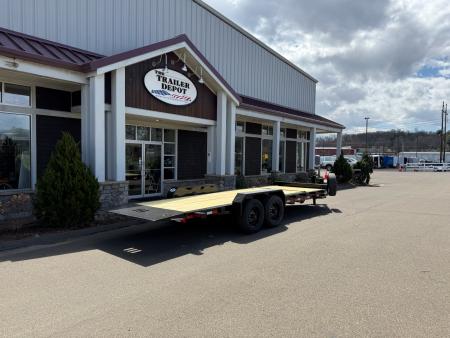 New CAM Superline 7' x 22' Beast Split Tilt Trailer 22K