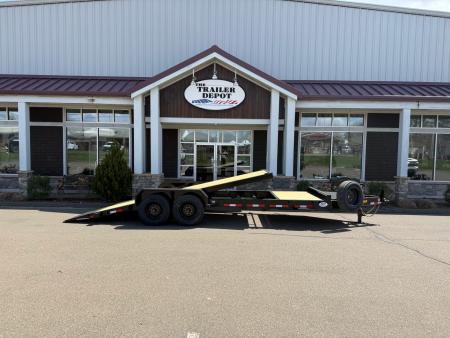 New CAM Superline 7' x 22' Beast Split Tilt Trailer 22K