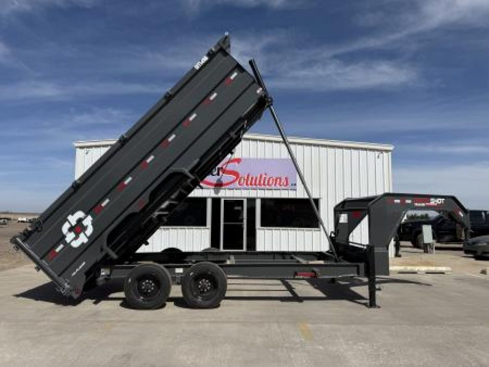 New 2027 Buckshot MFG GTI416 16' X 83" X 48" 8K Axles Dump Trailer