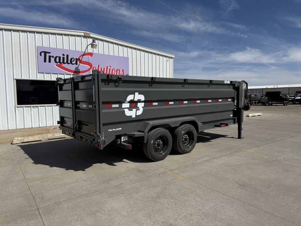 New 2027 Buckshot MFG GTI416 16' X 83" X 48" 8K Axles Dump Trailer