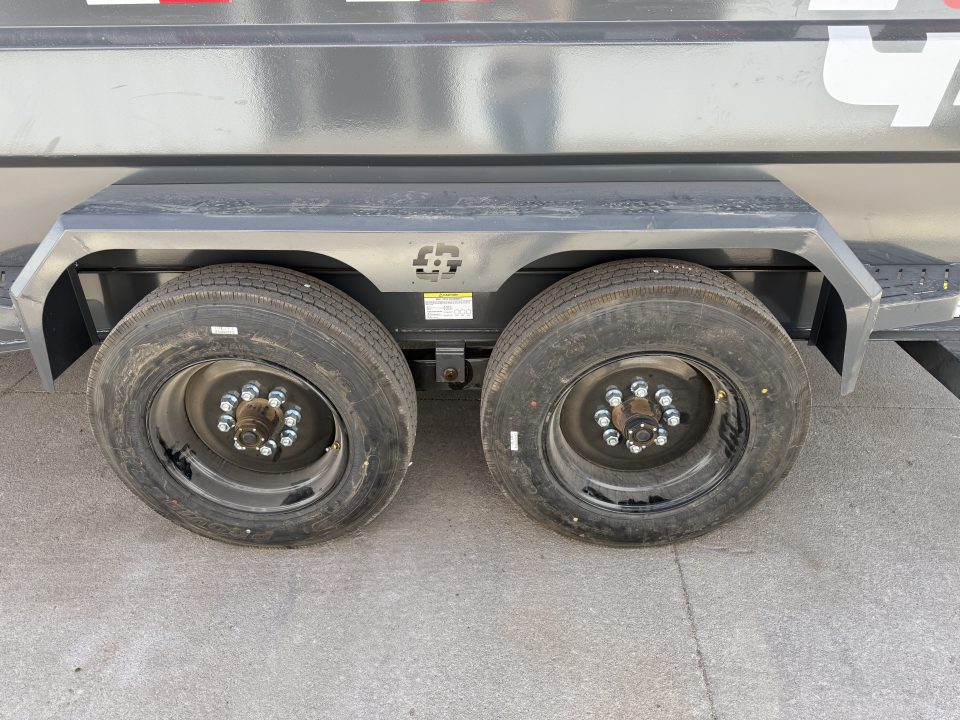 New 2027 Buckshot MFG GTI416 16' X 83" X 48" 8K Axles Dump Trailer