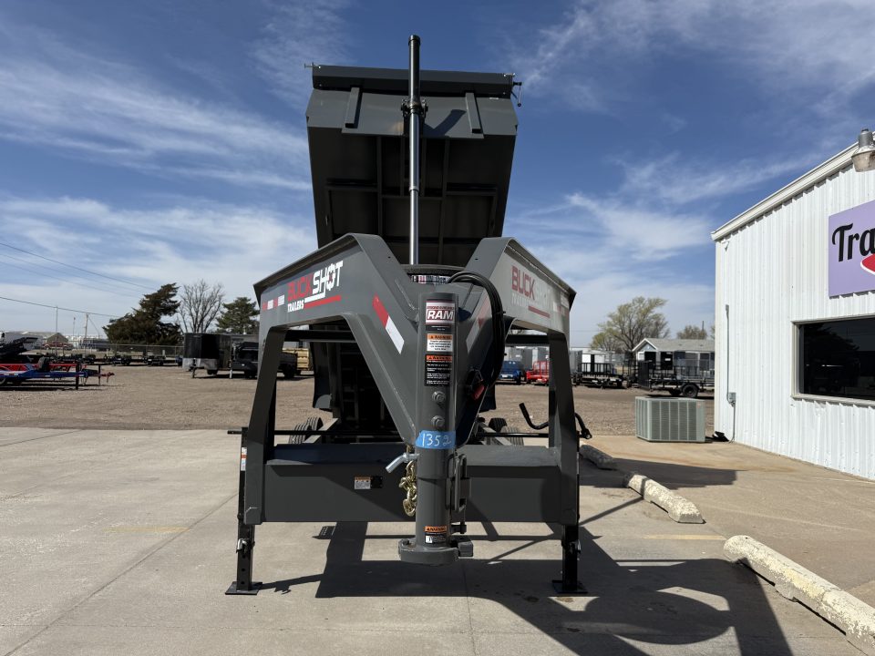 New 2027 Buckshot MFG GTI416 16' X 83" X 48" 8K Axles Dump Trailer