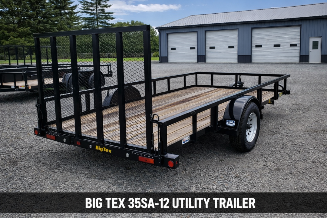 New 2026 BIG TEX TRAILERS 35SA-12 Utility Trailer