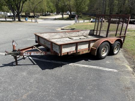 Used 1996 Mid-Atlantic Trailer MFG 612TA Utility Trailer