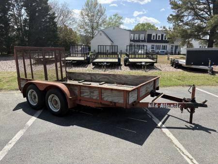 Used 1996 Mid-Atlantic Trailer MFG 612TA Utility Trailer