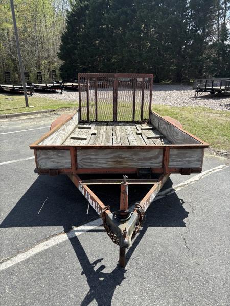 Used 1996 Mid-Atlantic Trailer MFG 612TA Utility Trailer
