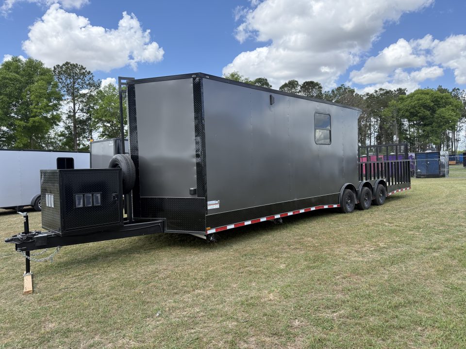 New 8.5X34TTA3 Charcoal Hybrid Trailer