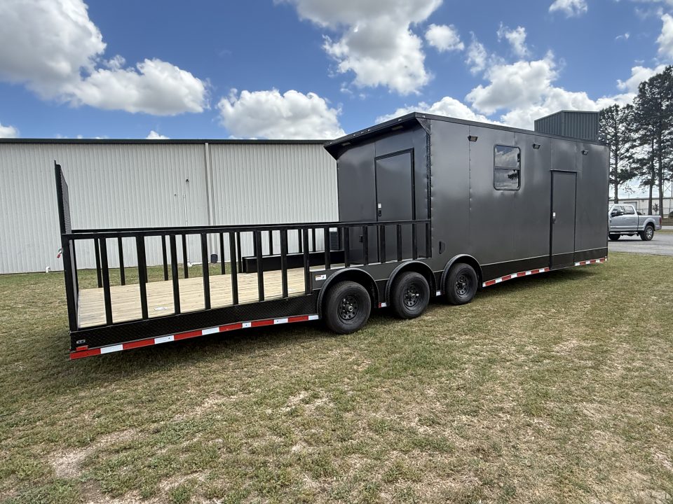 New 8.5X34TTA3 Charcoal Hybrid Trailer