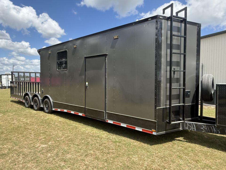 New 8.5X34TTA3 Charcoal Hybrid Trailer