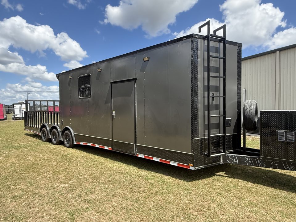 New 8.5X34TTA3 Charcoal Hybrid Trailer