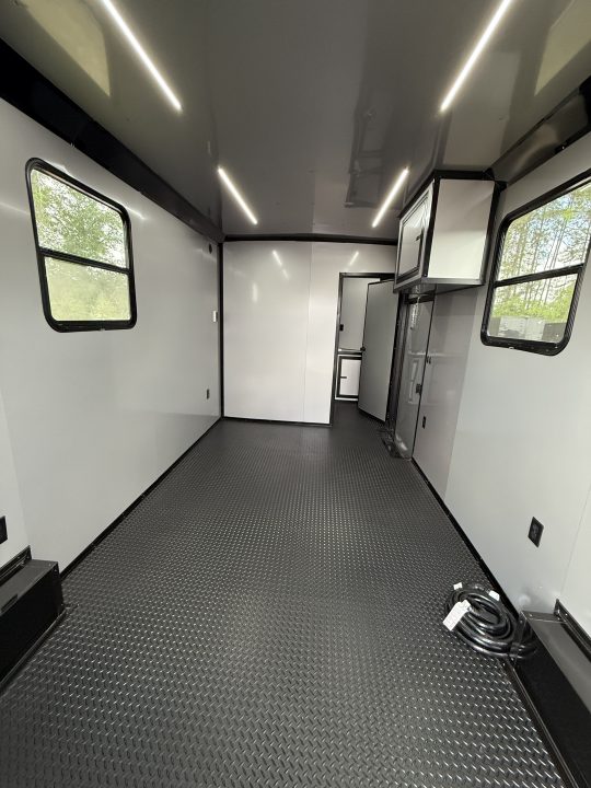New 8.5X34TTA3 Charcoal Hybrid Trailer