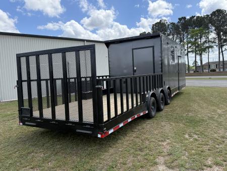 New 8.5X34TTA3 Charcoal Hybrid Trailer
