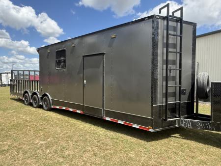 New 8.5X34TTA3 Charcoal Hybrid Trailer