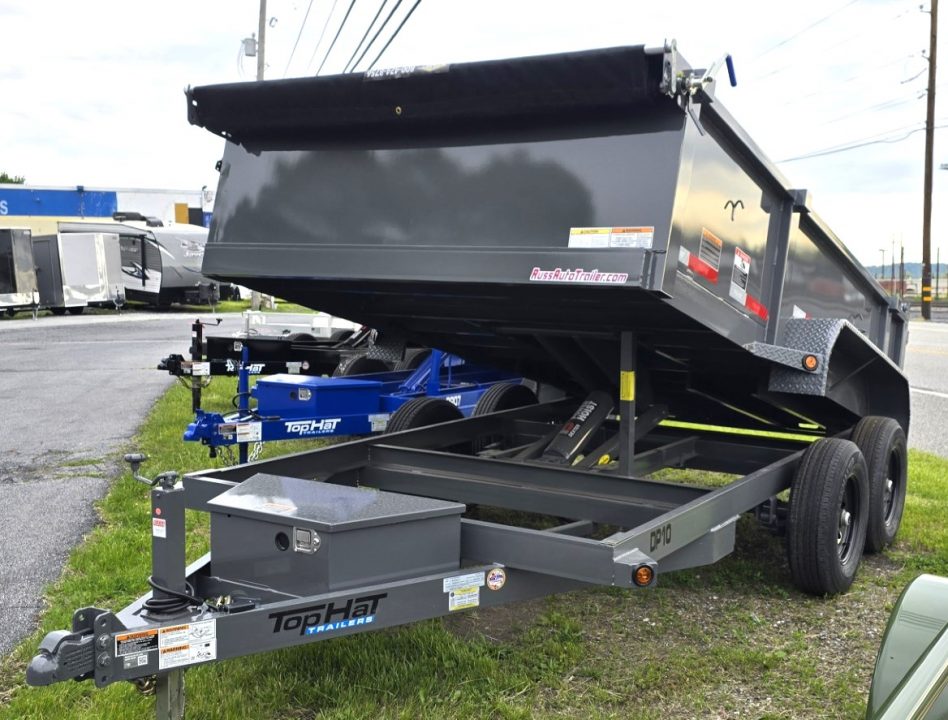 New 2026 Top Hat 6.5X12 DP10 Dump Trailer