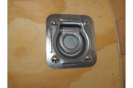 New Enclosed Trailer 7 X 16 RAMP DOOR 7' Interior Height Color White 080 SKIN 10400 GVWR