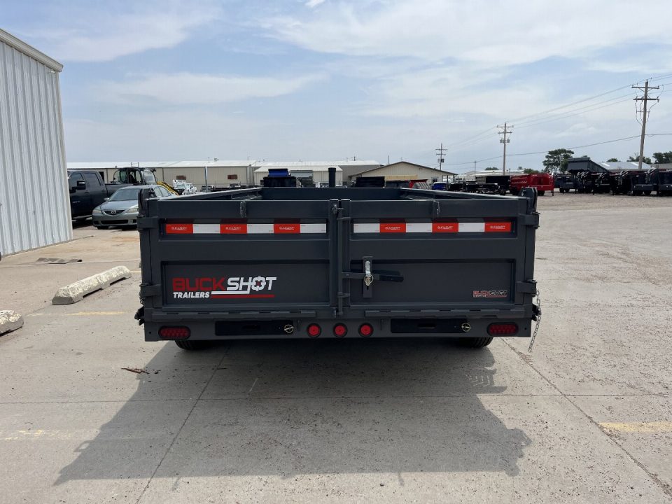 New 2026 Buckshot MFG TLP216 16' X 83" X 24" Dump Trailer