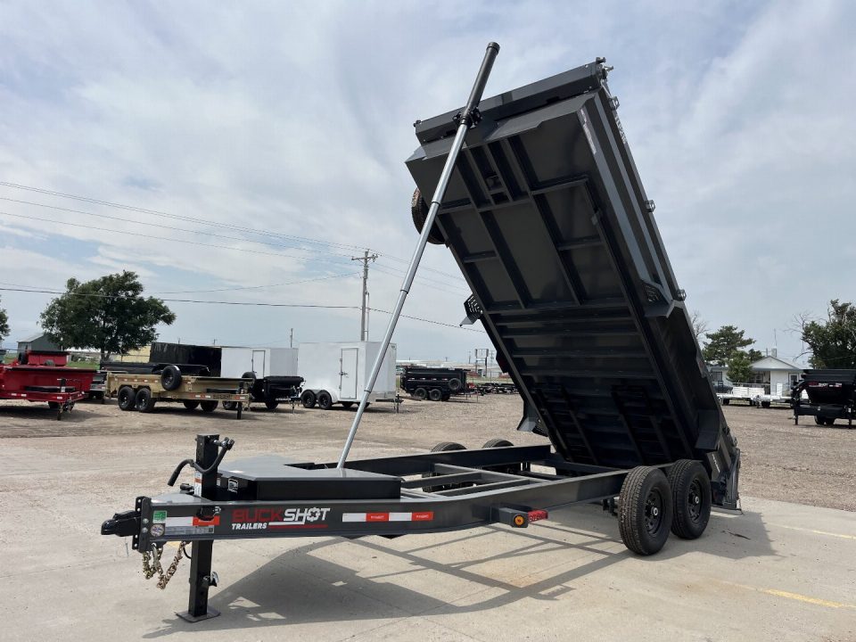 New 2026 Buckshot MFG TLP216 16' X 83" X 24" Dump Trailer