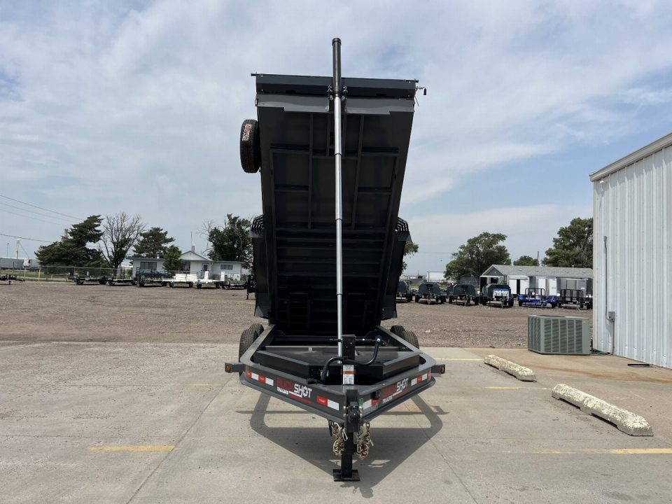 New 2026 Buckshot MFG TLP216 16' X 83" X 24" Dump Trailer