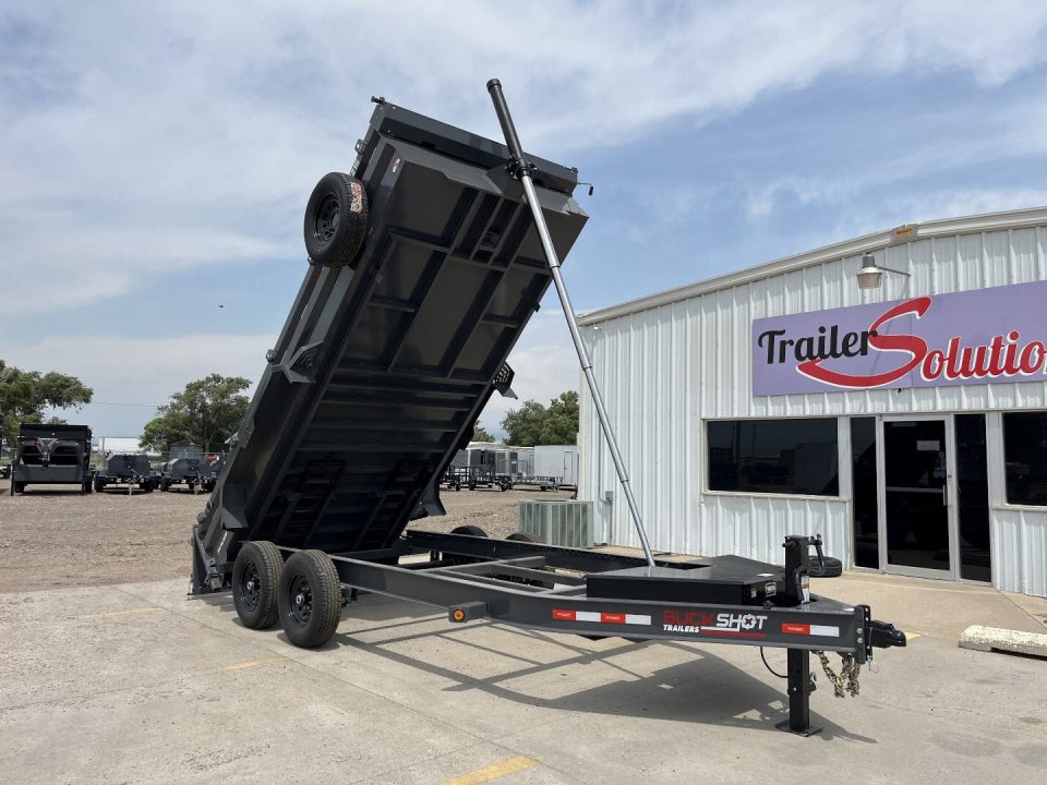 New 2026 Buckshot MFG TLP216 16' X 83" X 24" Dump Trailer