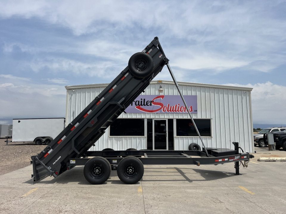 New 2026 Buckshot MFG TLP216 16' X 83" X 24" Dump Trailer