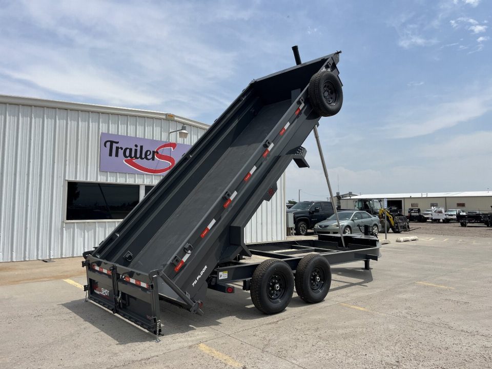 New 2026 Buckshot MFG TLP216 16' X 83" X 24" Dump Trailer