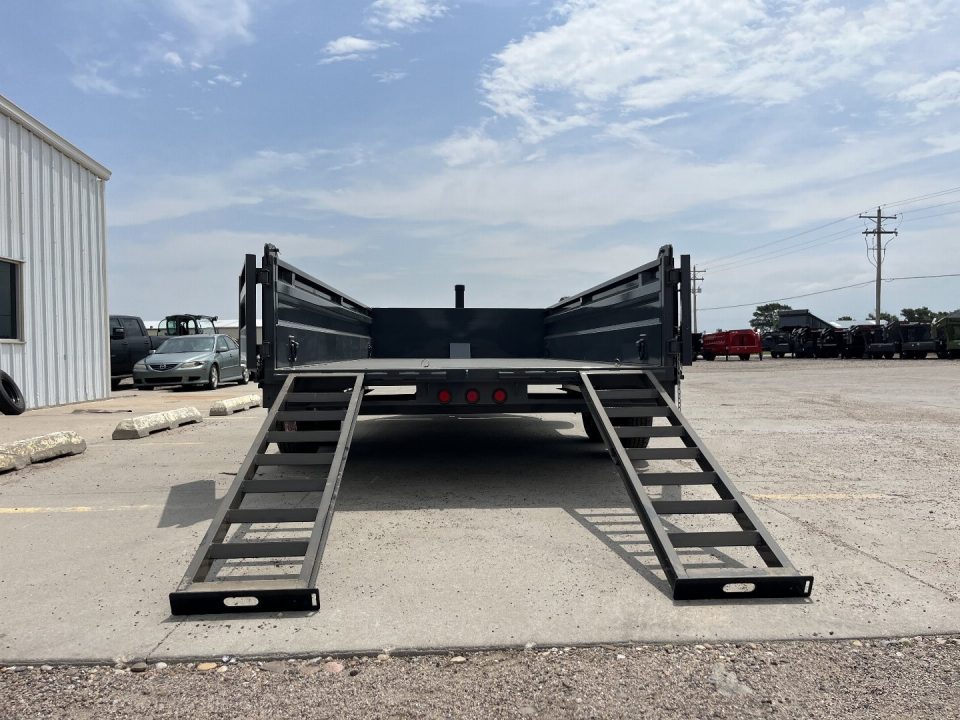 New 2026 Buckshot MFG TLP216 16' X 83" X 24" Dump Trailer