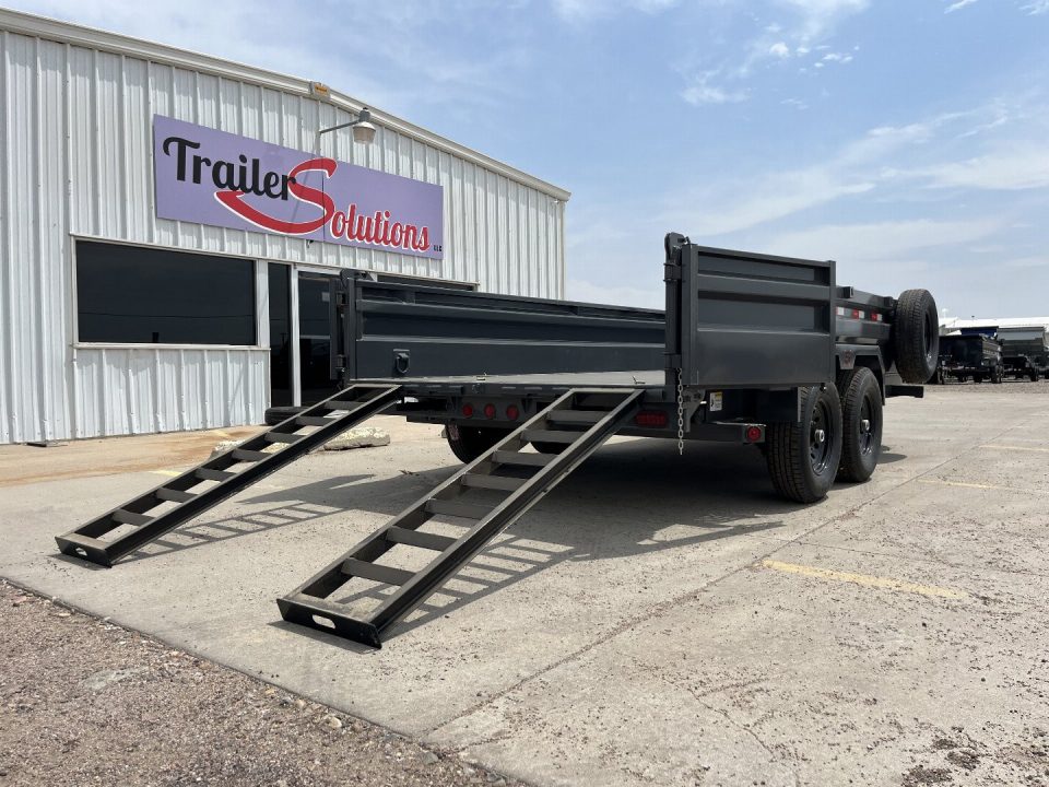 New 2026 Buckshot MFG TLP216 16' X 83" X 24" Dump Trailer