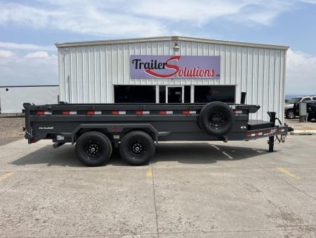 New 2026 Buckshot MFG TLP216 16' X 83" X 24" Dump Trailer
