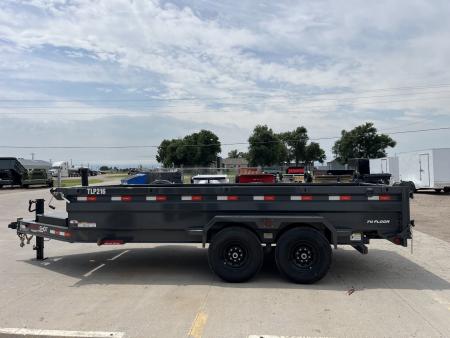 New 2026 Buckshot MFG TLP216 16' X 83" X 24" Dump Trailer