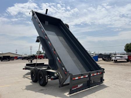 New 2026 Buckshot MFG TLP216 16' X 83" X 24" Dump Trailer