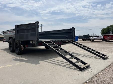 New 2026 Buckshot MFG TLP216 16' X 83" X 24" Dump Trailer