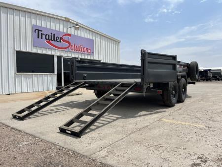 New 2026 Buckshot MFG TLP216 16' X 83" X 24" Dump Trailer