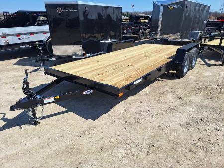 New 2026 AMO 82X18 Car / Racing Trailer w/ 2 AXLE BRAKE