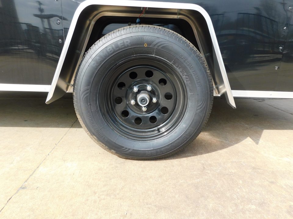 New 2026 Arising 7X12 Single Axle Cargo / Enclosed Trailer