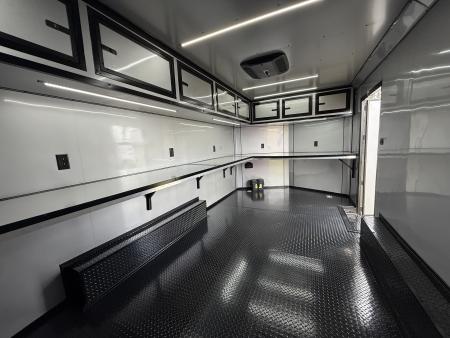 New 8.5X16TA Silver Office Trailer