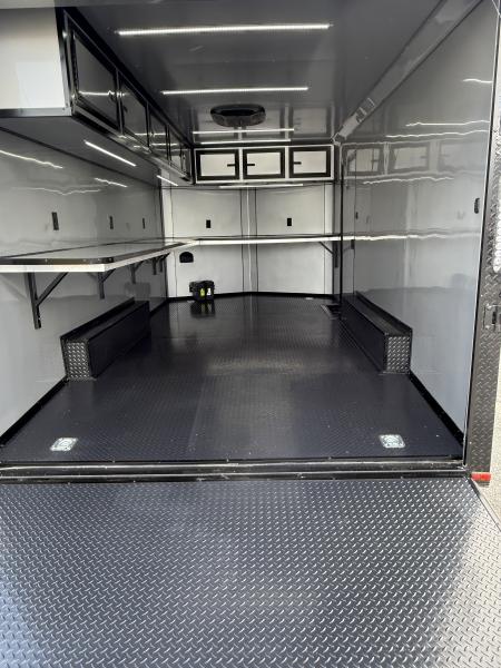 New 8.5X16TA Silver Office Trailer