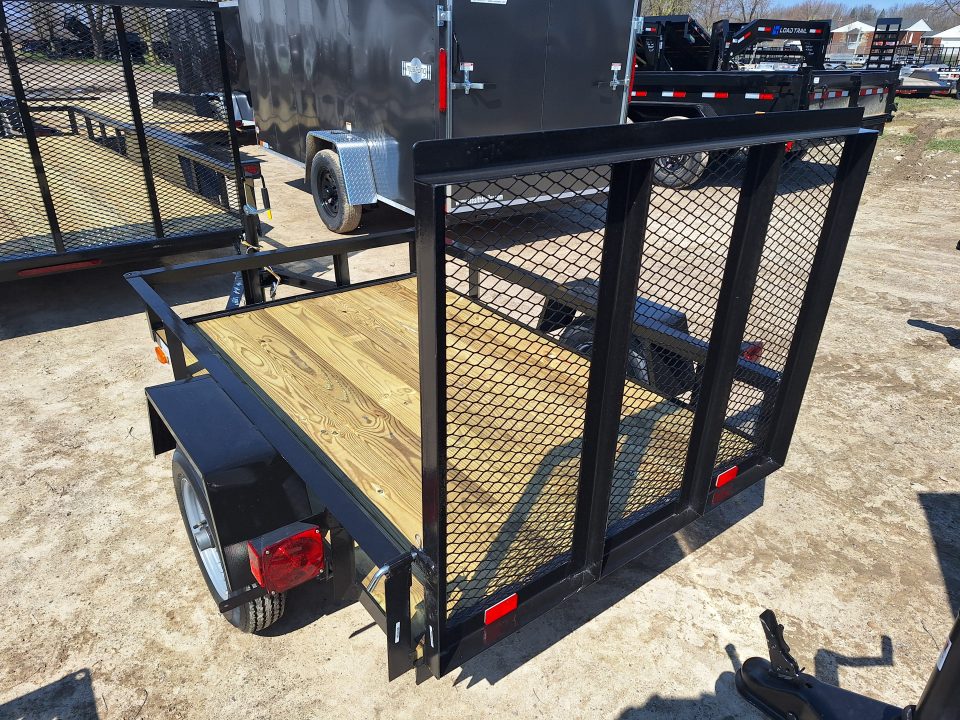 New 2026 AMO 4X6 LIGHT DUTY Landscape Trailer