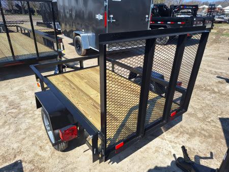 New 2026 AMO 4X6 LIGHT DUTY Landscape Trailer