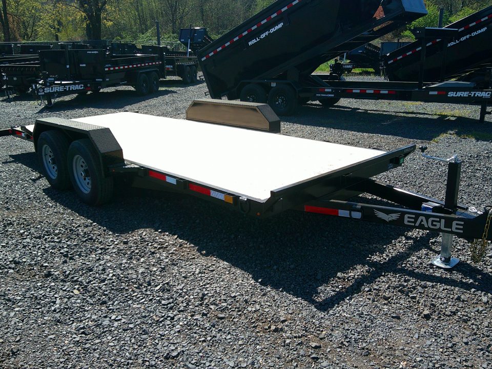 New 2026 Eagle 7x18 10K Full Tilt Trailer