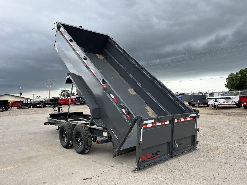 New 2026 Buckshot MFG TLP316 Dump Trailer