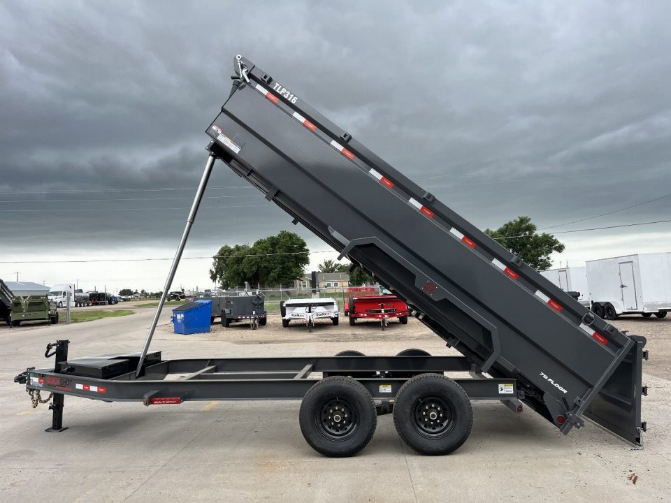 New 2026 Buckshot MFG TLP316 Dump Trailer