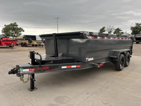 New 2026 Buckshot MFG TLP316 Dump Trailer