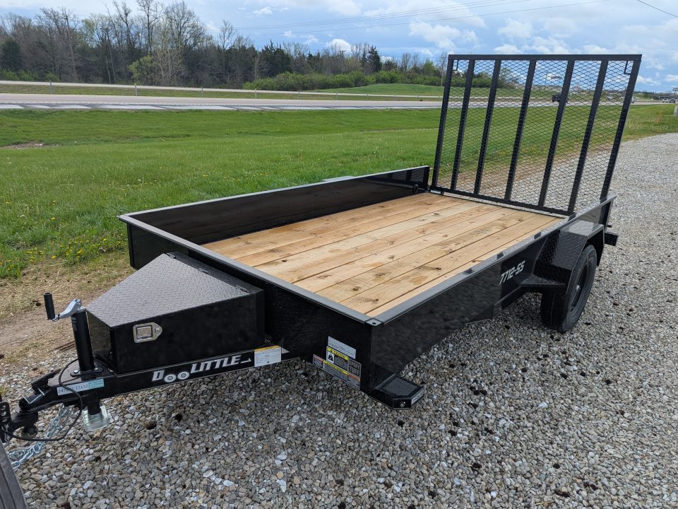 New 2026 Doolittle Trailers 77x12 Utility Trailer