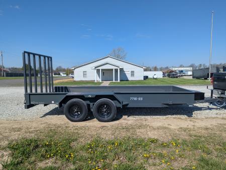 New 2026 Doolittle Trailers 77x16 Utility Trailer