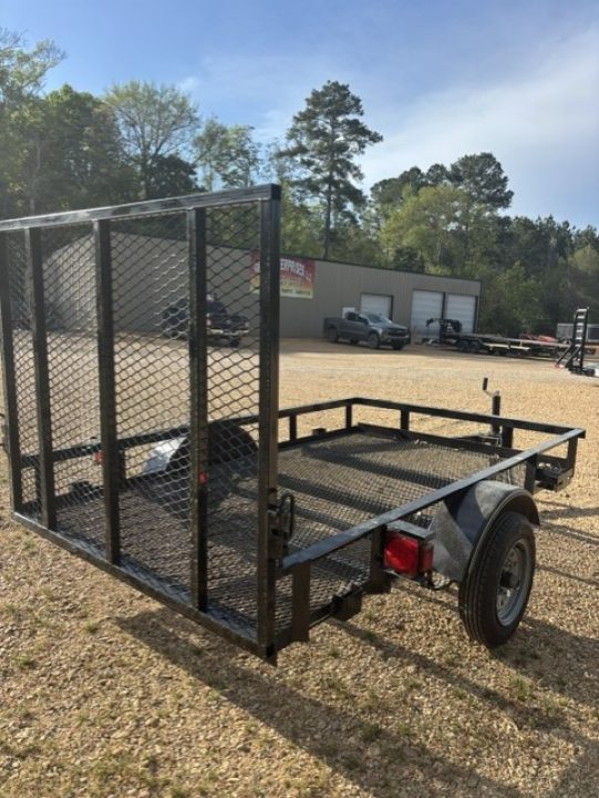 New 2026 5'x8' Single Axle Utility Trailer