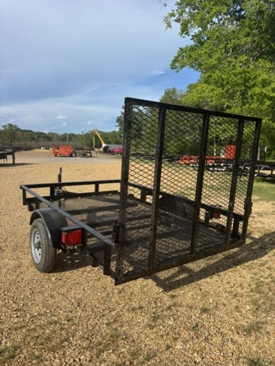 New 2026 5'x8' Single Axle Utility Trailer