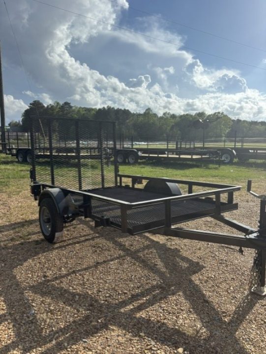 New 2026 5'x8' Single Axle Utility Trailer
