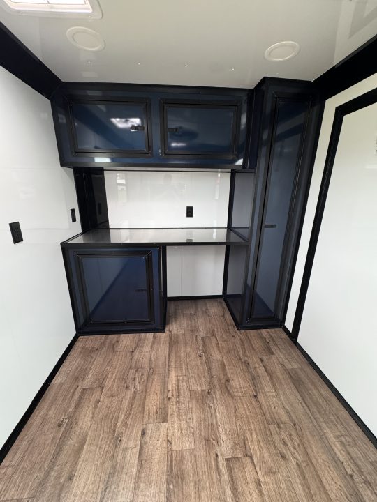 New 7X14TA Indigo Blue Dog Grooming Trailer