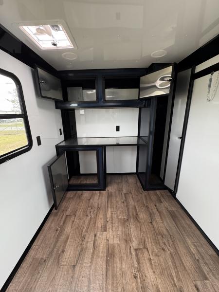 New 7X14TA Indigo Blue Dog Grooming Trailer